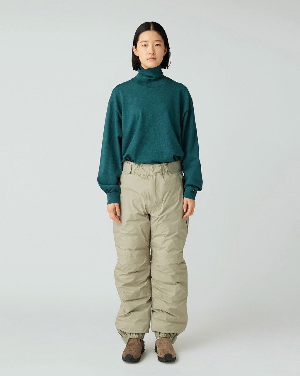 Snow Peak Washable Wool Turtleneck Knit