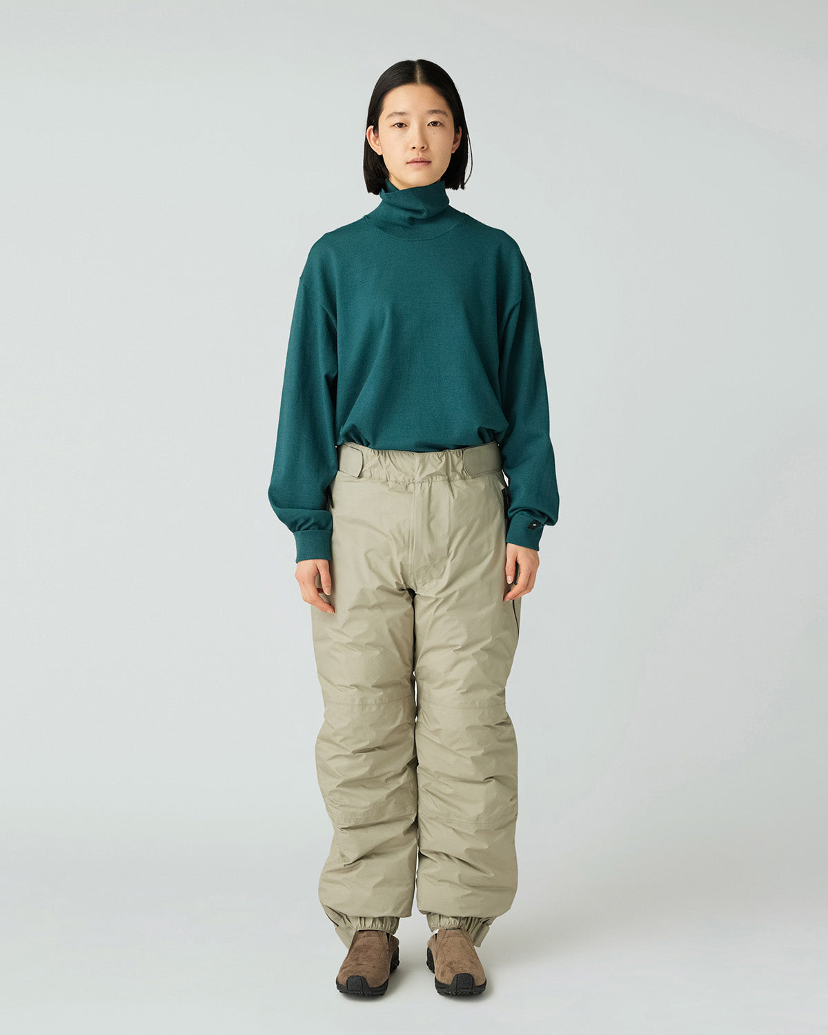 Snow Peak Washable Wool Turtleneck Knit