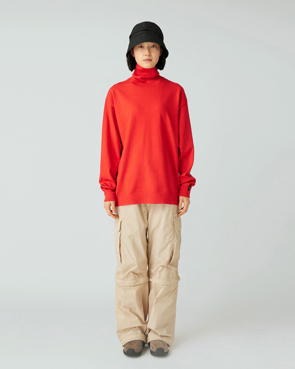 Snow Peak Washable Wool Turtleneck Knit