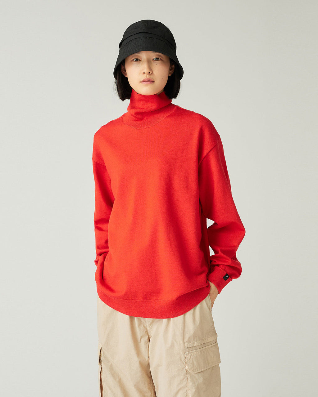 Snow Peak Washable Wool Turtleneck Knit