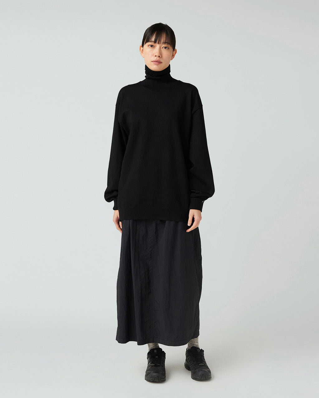 Snow Peak Washable Wool Turtleneck Knit
