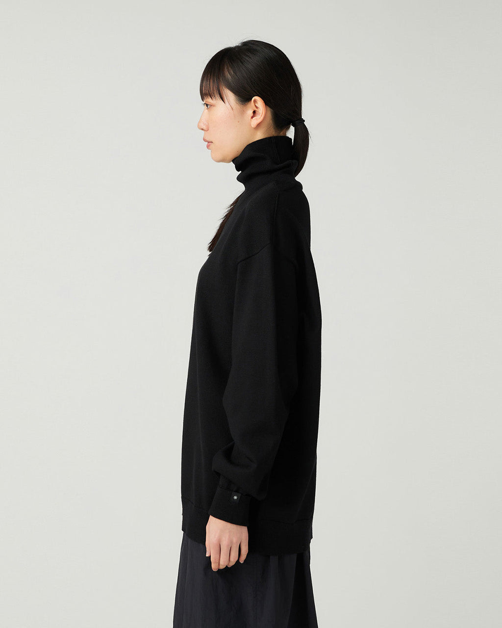 Snow Peak Washable Wool Turtleneck Knit