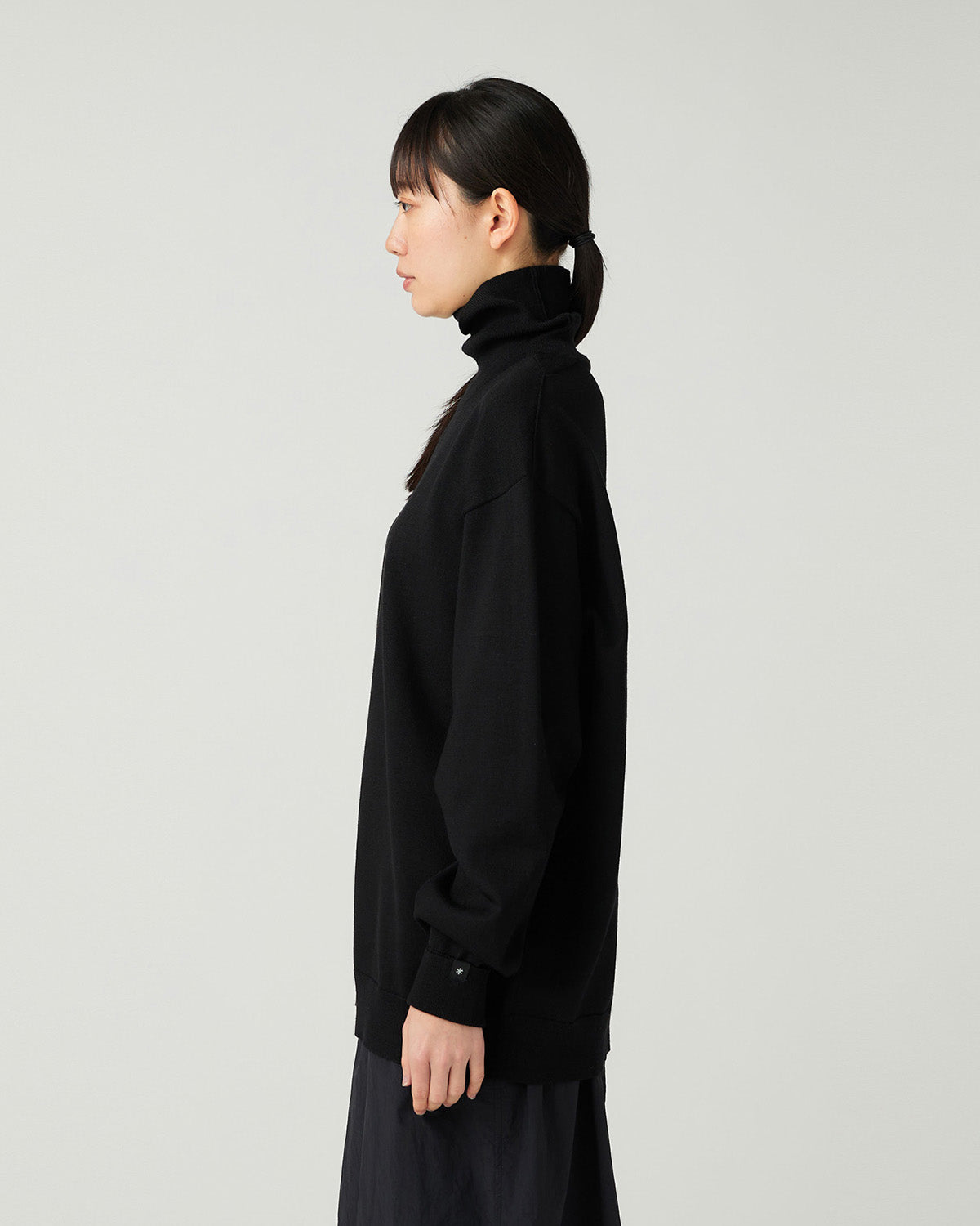 Snow Peak Washable Wool Turtleneck Knit
