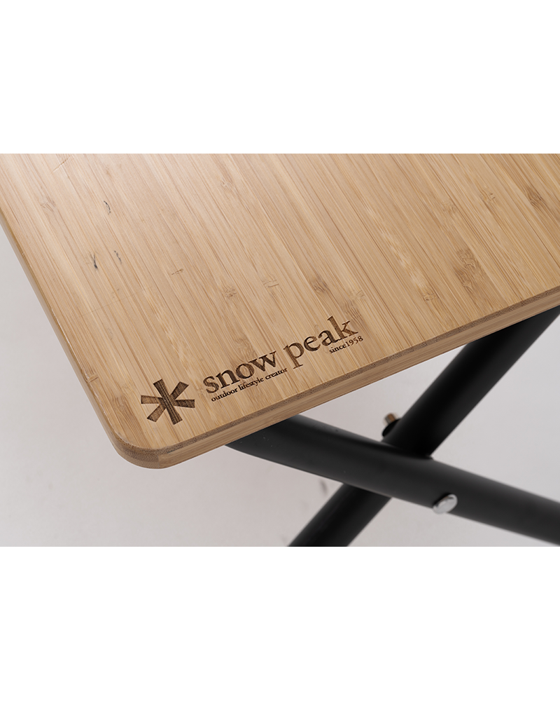 Snow Peak Long Bamboo Folding Shelf Light