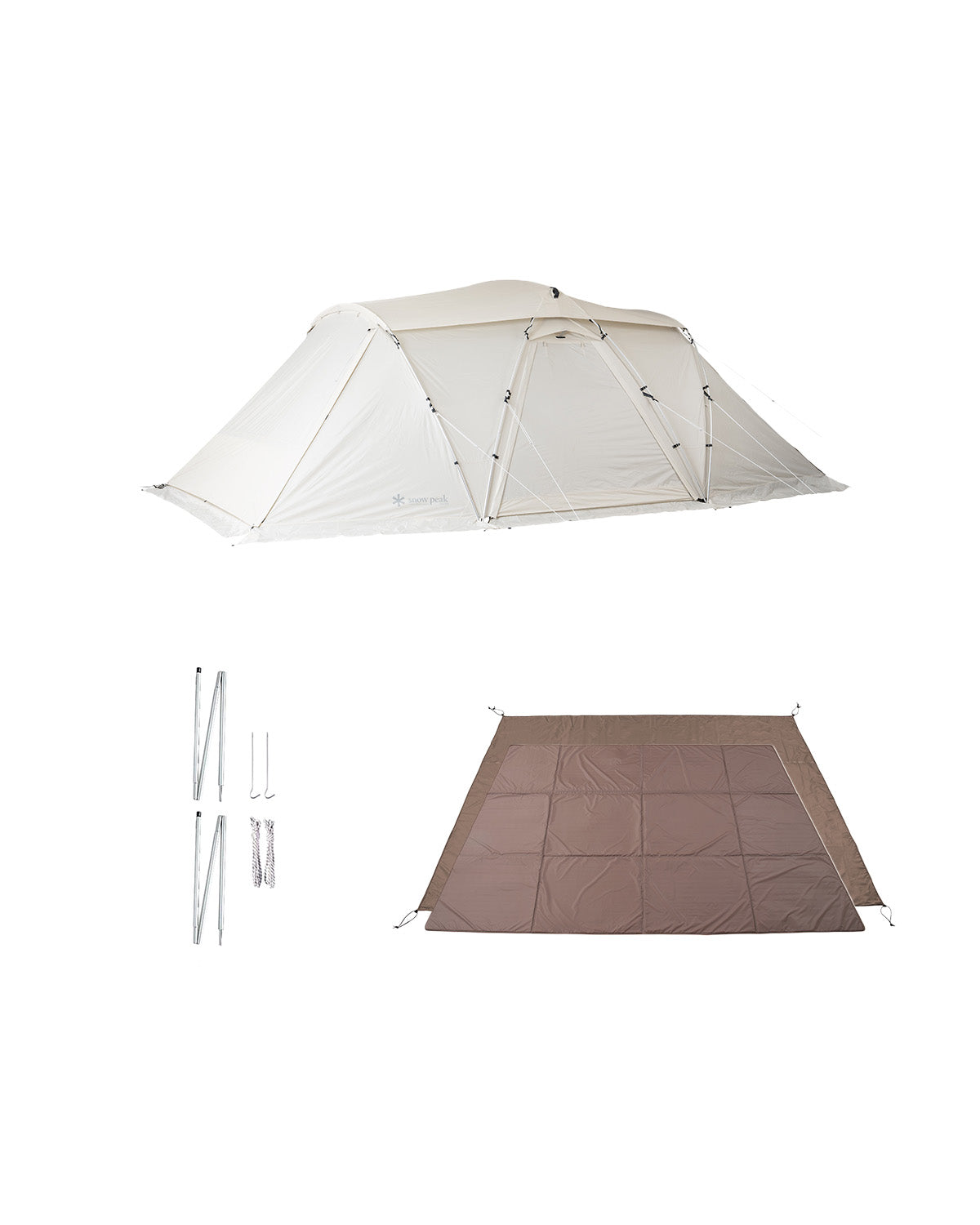 Snow Peak Land Nest Shelter Ivory Set