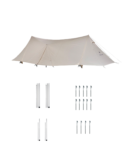 Snow Peak Land Station Tent Set