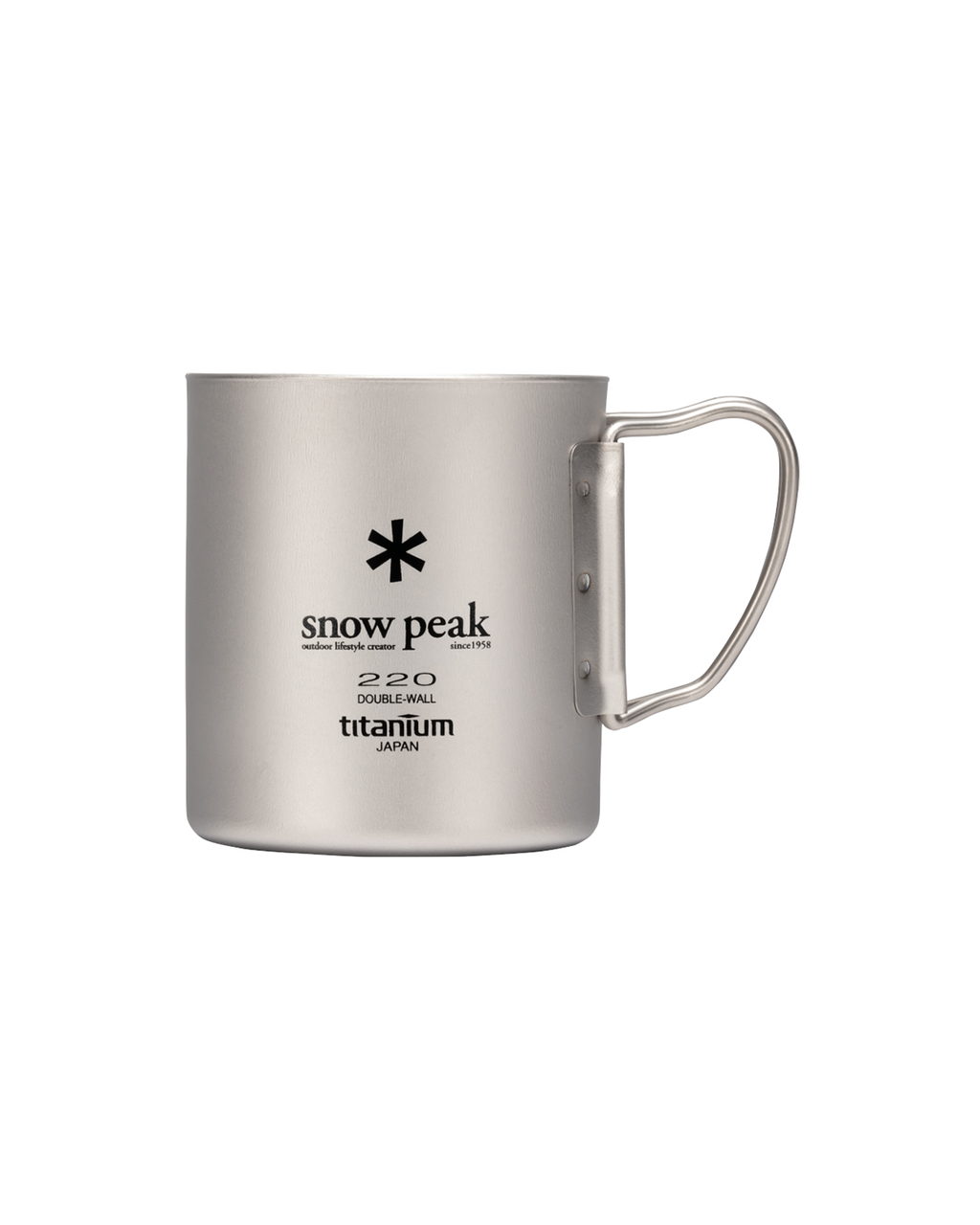 Snow Peak Ti -Double 220 Mug