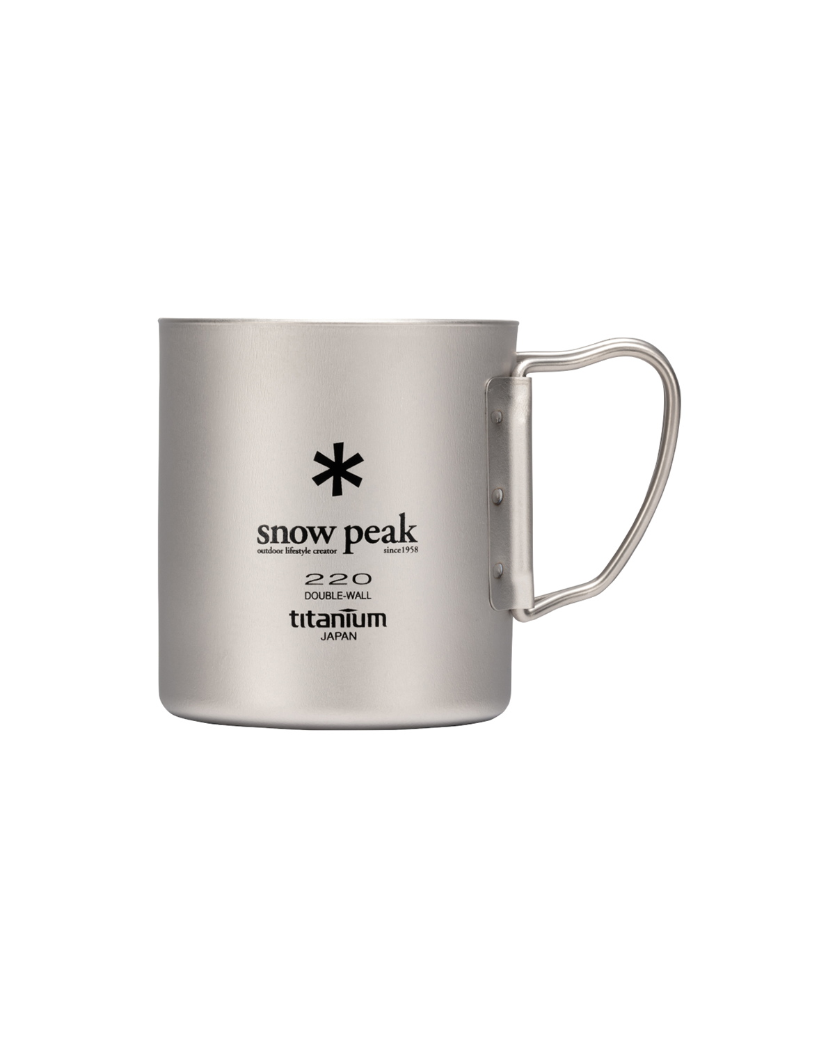 Snow Peak Ti -Double 220 Mug