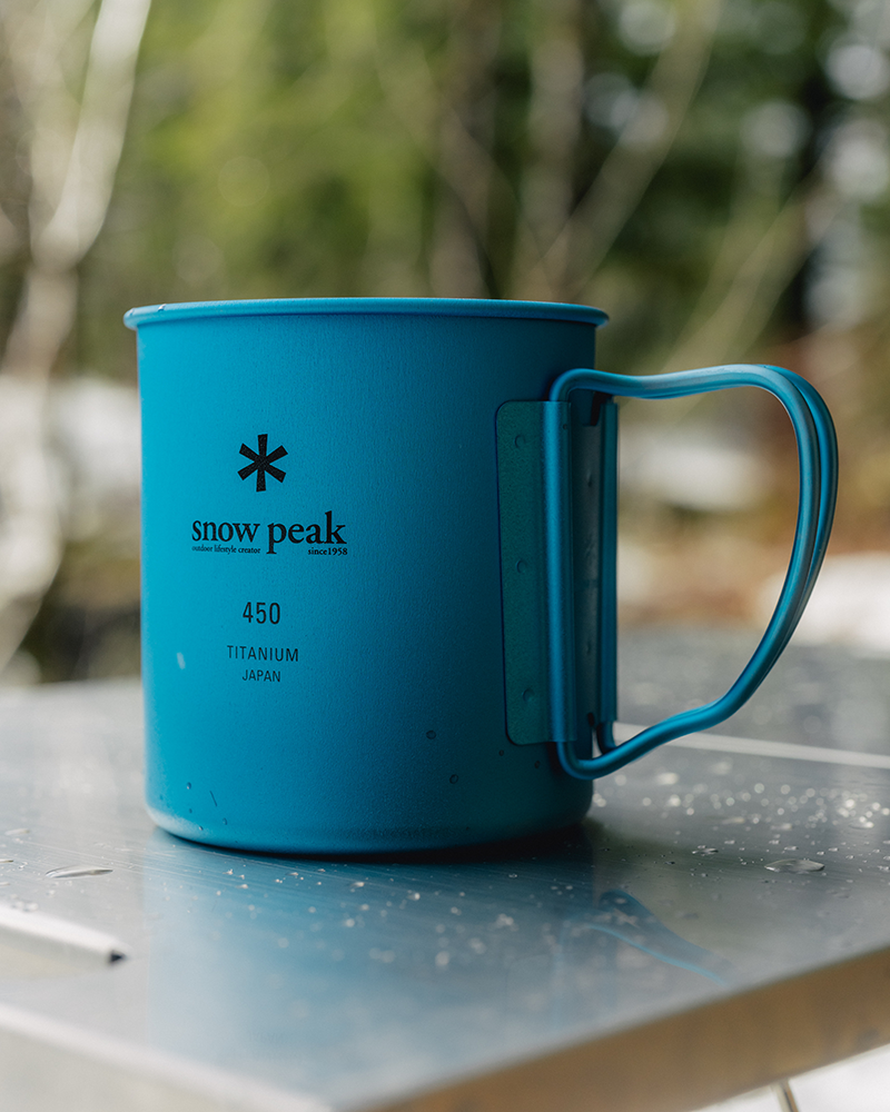 Snow Peak Ti-Single 450 Anodized Cup