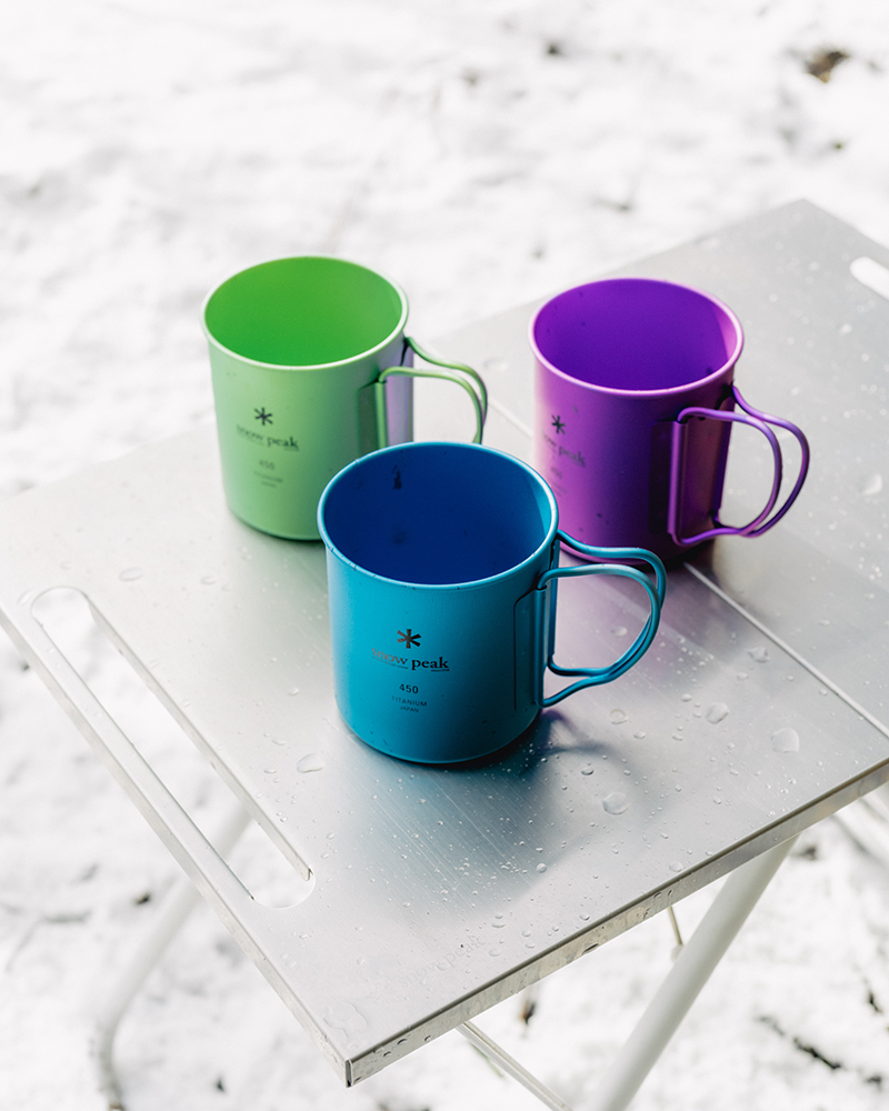 Snow Peak Ti-Single 450 Anodized Cup
