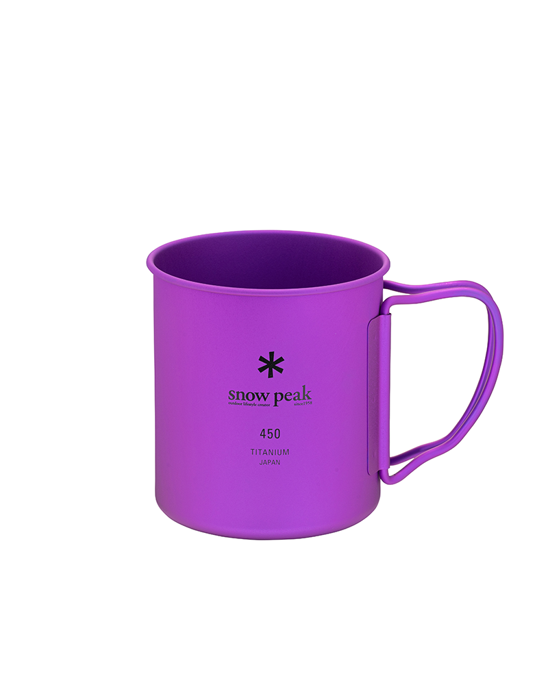 Snow Peak Ti-Single 450 Anodized Cup