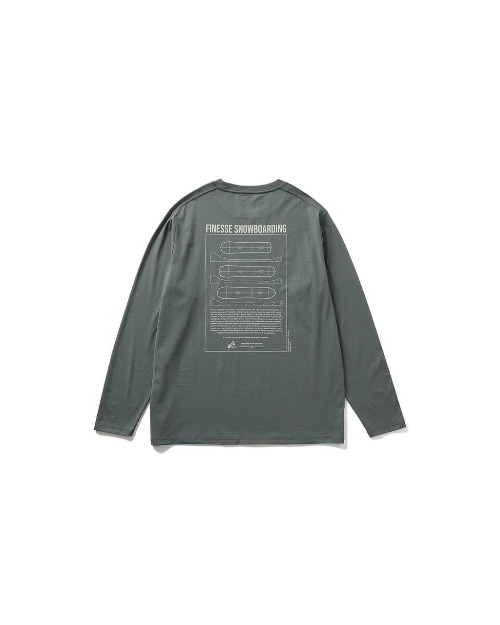 Snow Peak Mountain of Moods Satoyama Long Sleeve T-Shirt