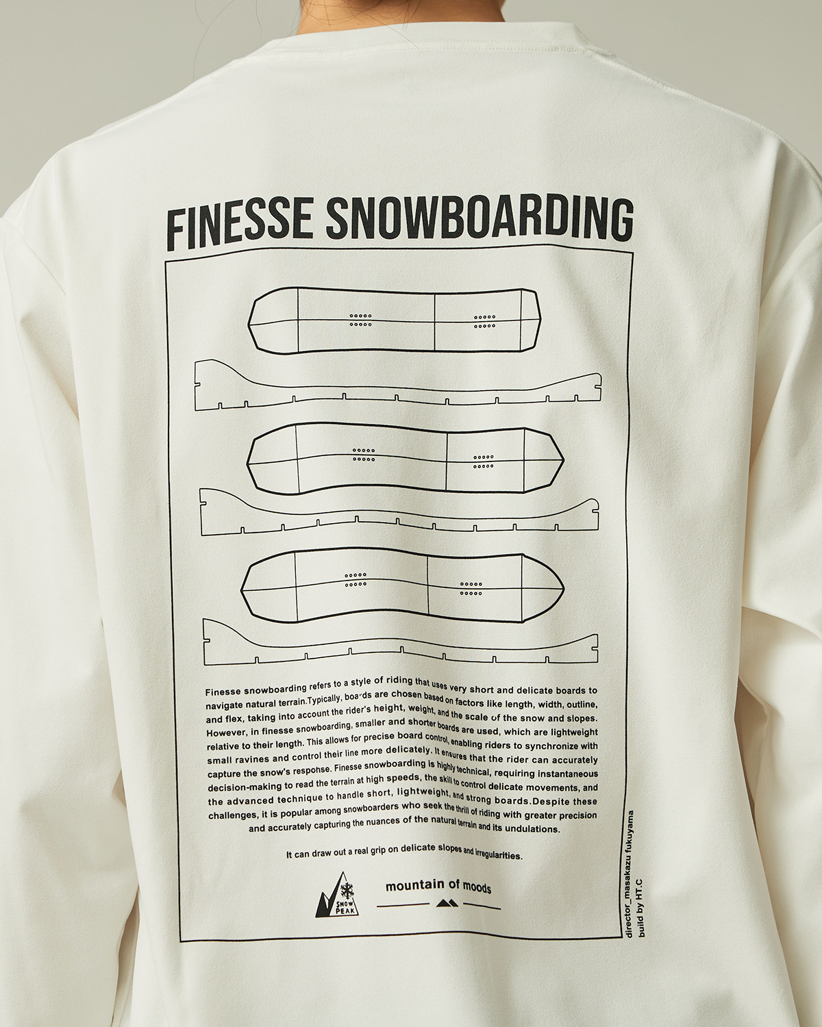 Snow Peak Mountain of Moods Satoyama Long Sleeve T-Shirt