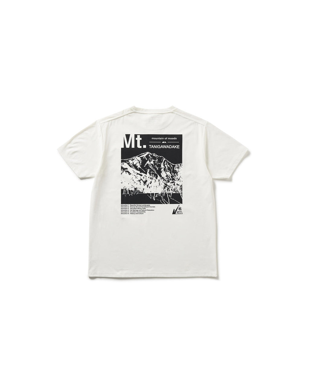 Snow Peak Mountain of Moods Mt Tanigawa T-Shirt