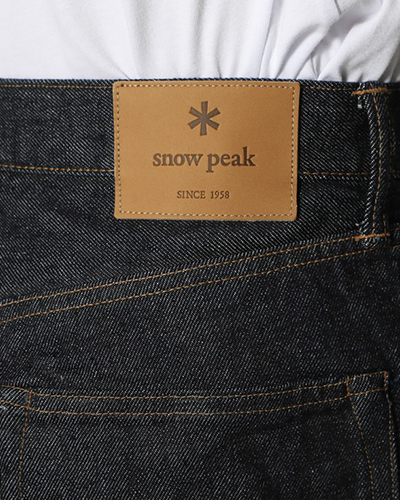 Snow Peak Recycled Cotton 5pkt Denim Regular