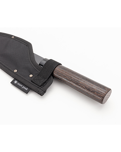 Snow Peak Black Deba knife