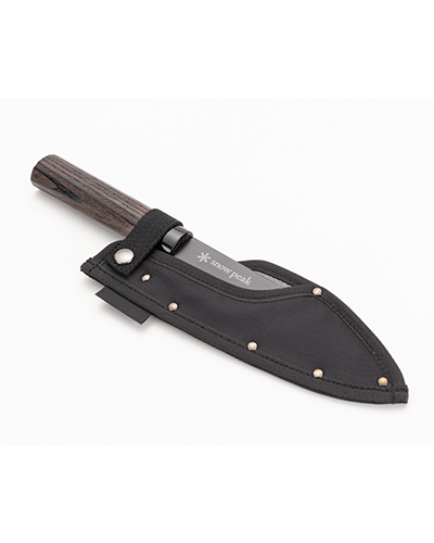 Snow Peak Black Deba knife