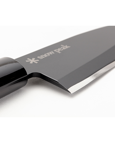 Snow Peak Black Deba knife