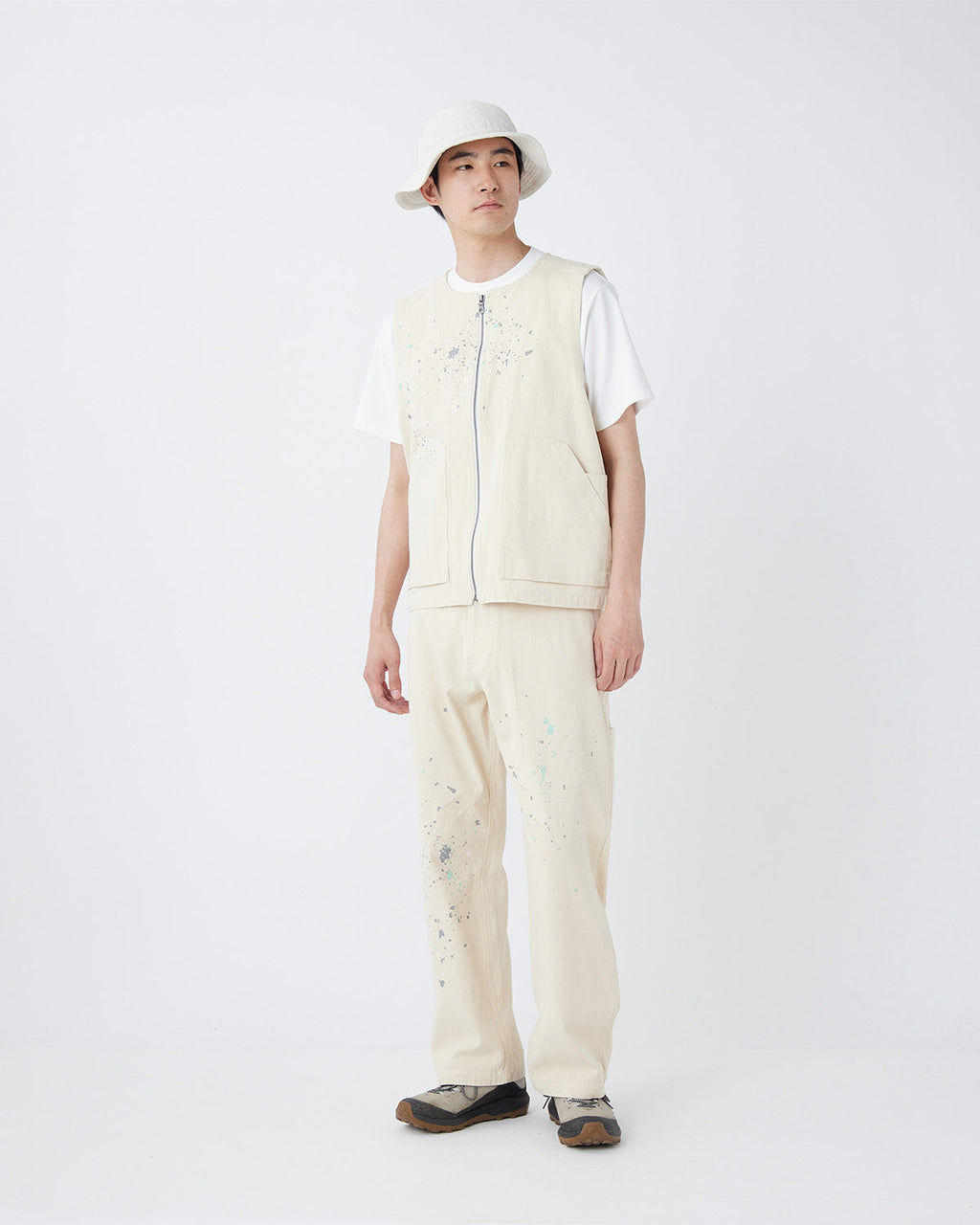 Snow Peak Sulfur Dyed Fade Painted Pants