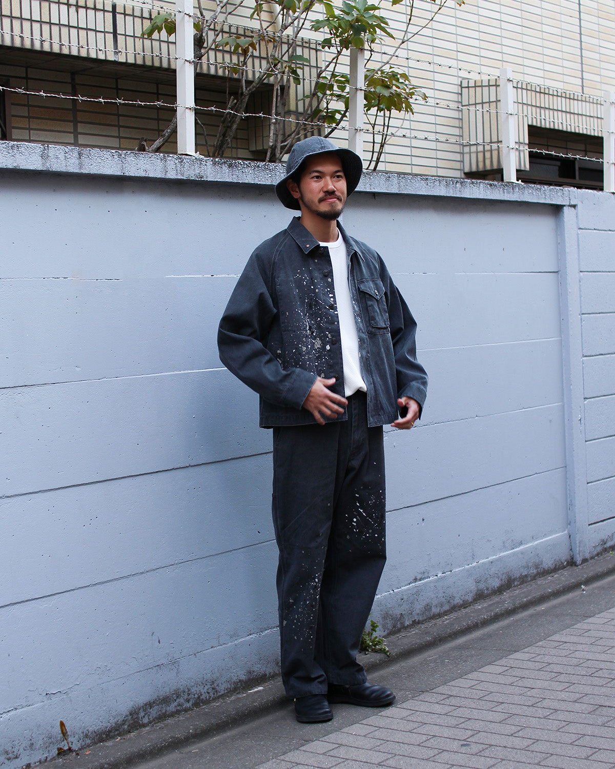 Snow Peak Sulfur Dyed Fade Painted Pants