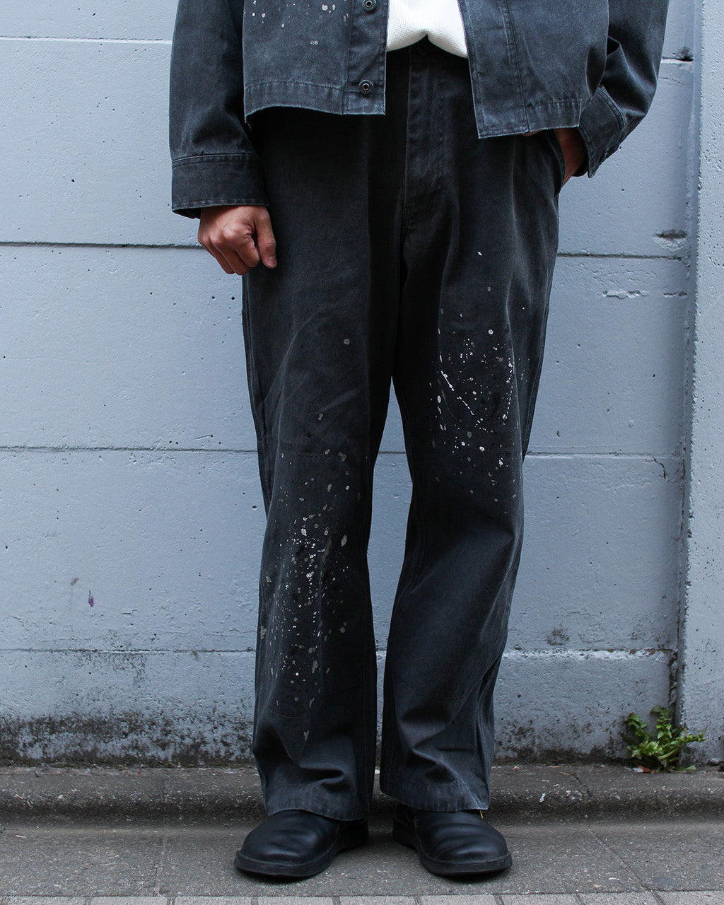 Snow Peak Sulfur Dyed Fade Painted Pants
