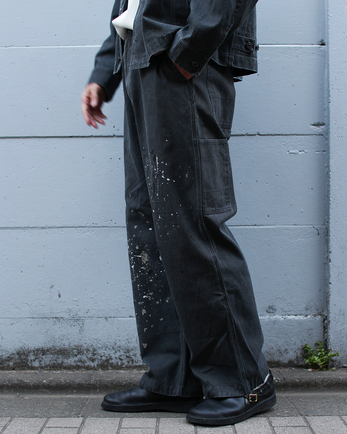 Snow Peak Sulfur Dyed Fade Painted Pants