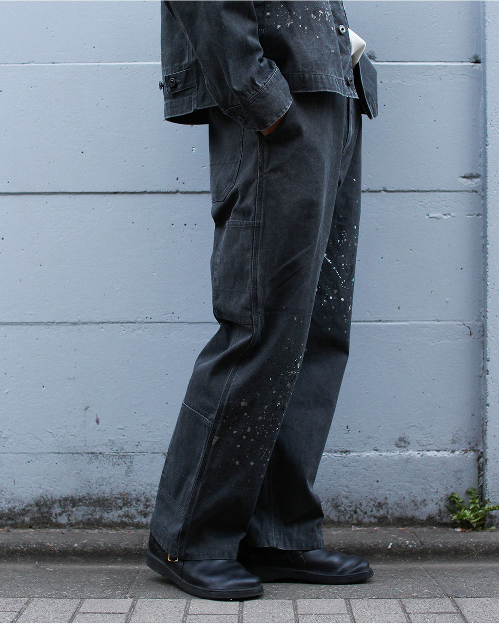 Snow Peak Sulfur Dyed Fade Painted Pants