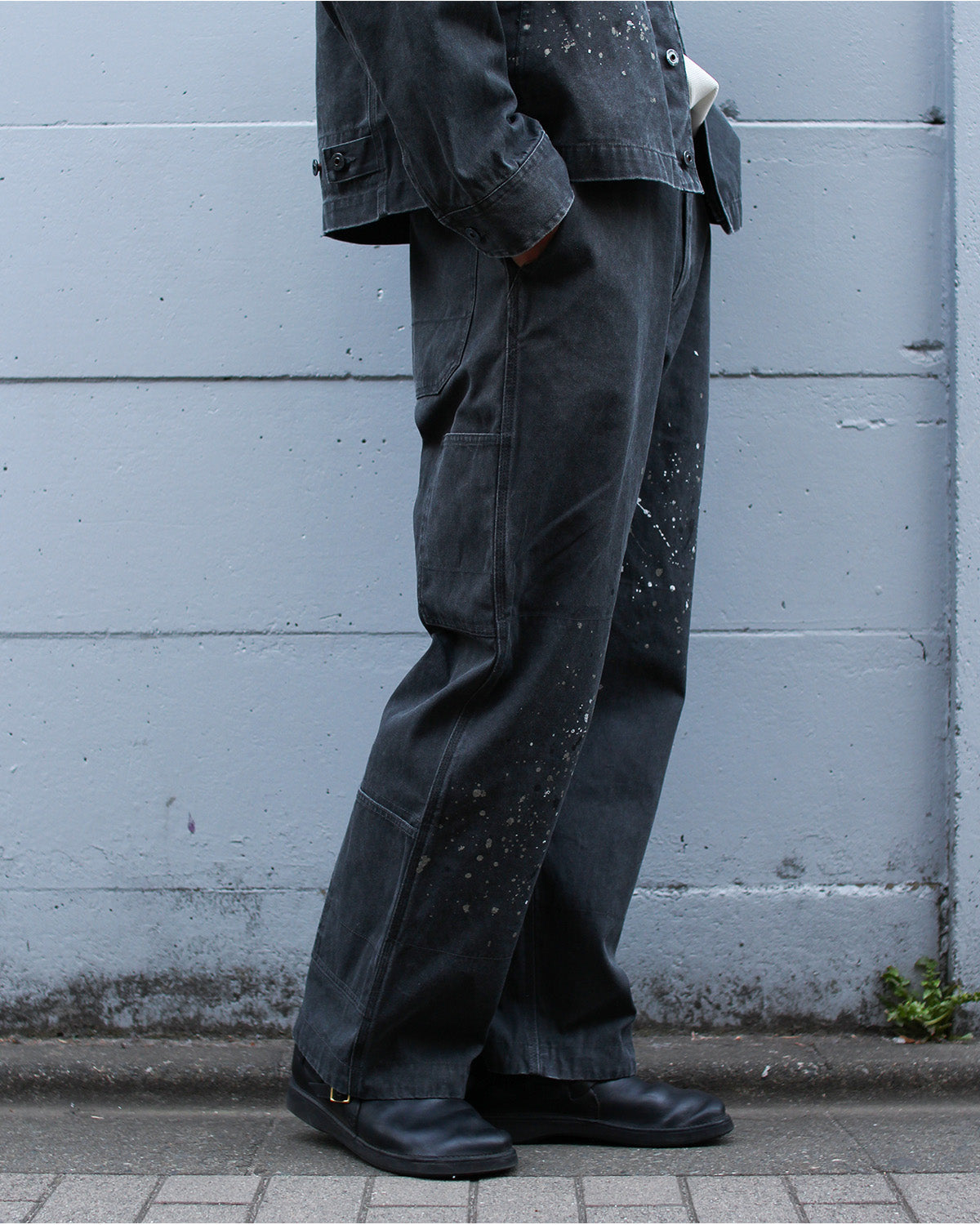Snow Peak Sulfur Dyed Fade Painted Pants