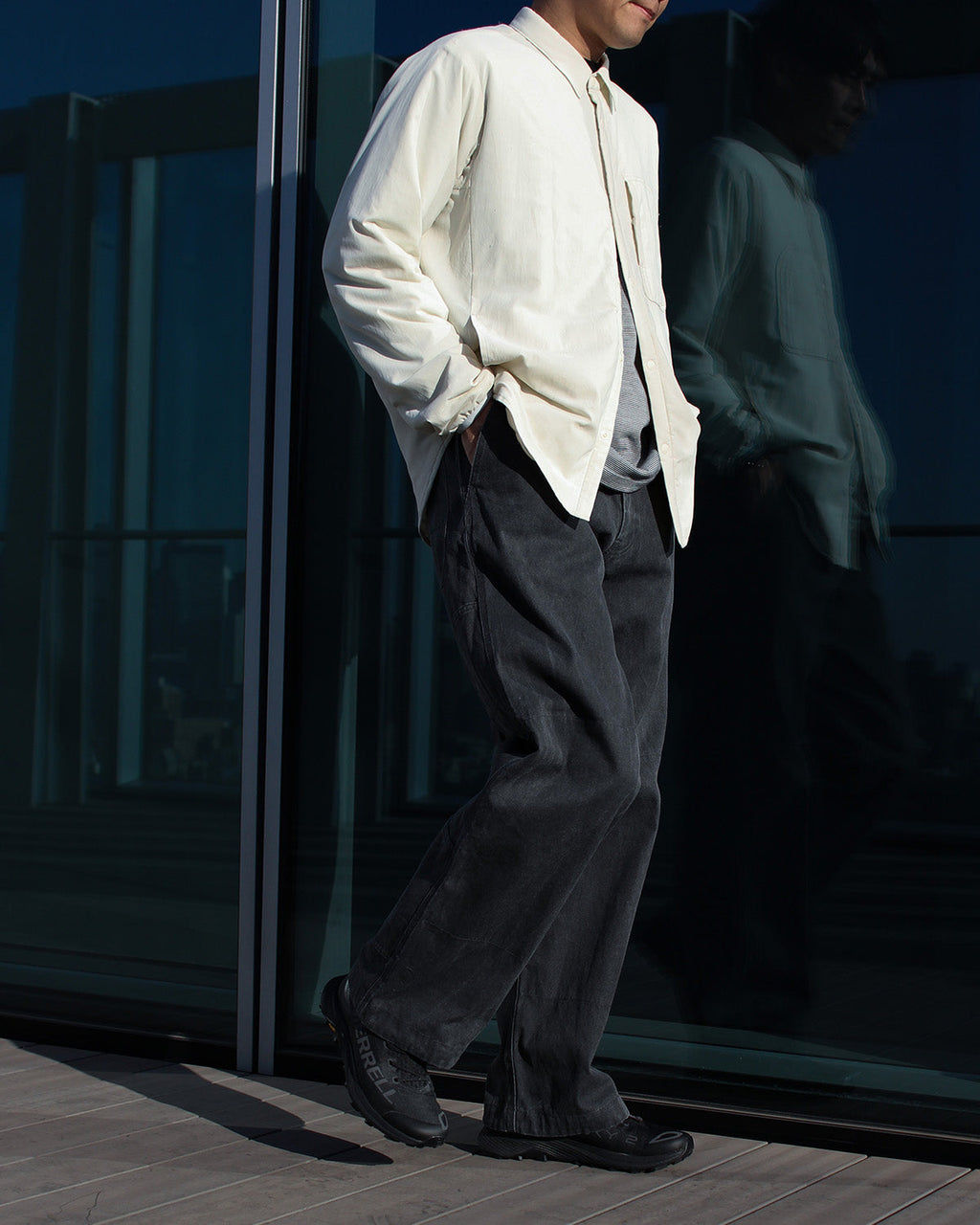 Snow Peak Sulfur Dyed Fade Pants