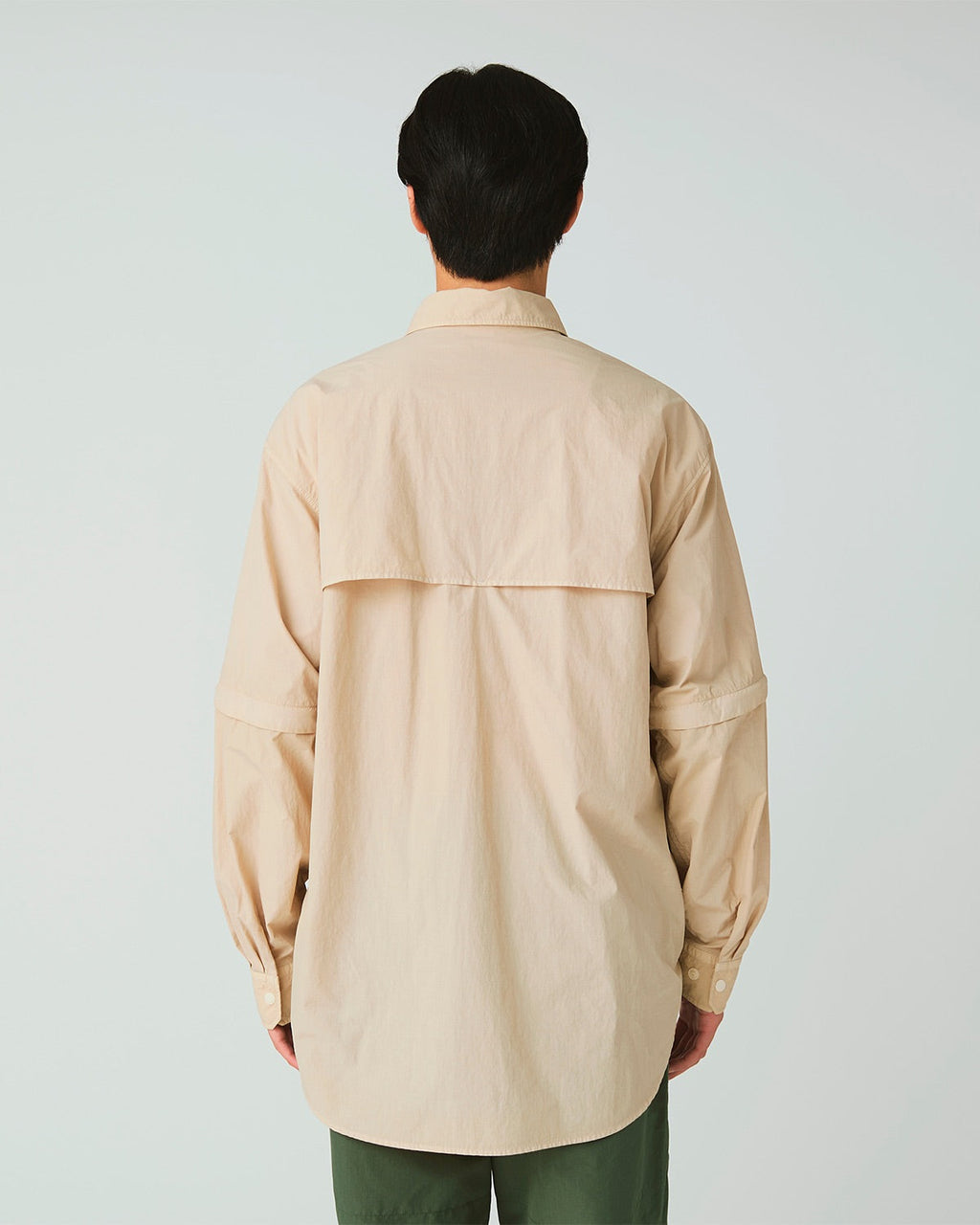 Snow Peak Garment Dyed Convertible Shirt