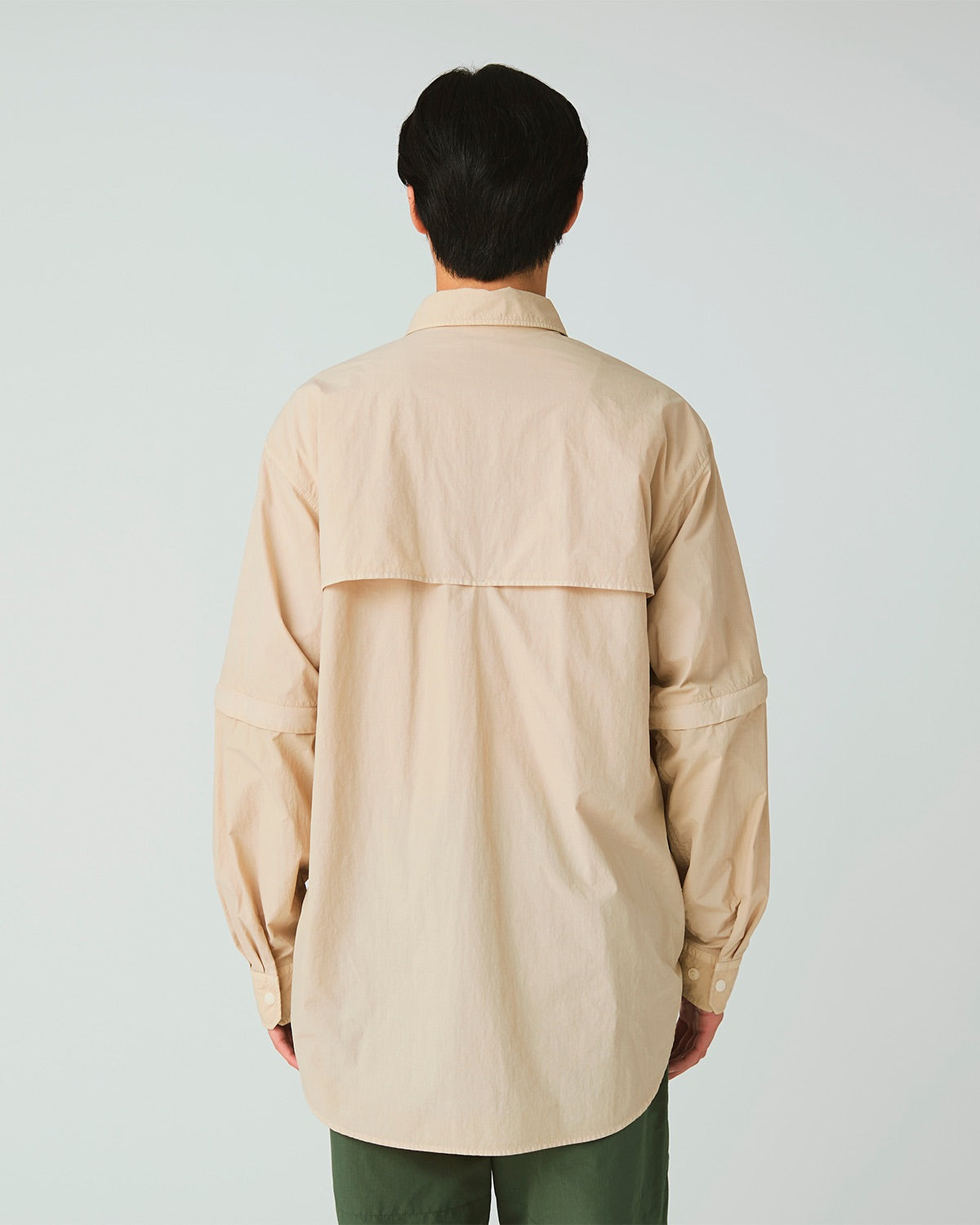 Snow Peak Garment Dyed Convertible Shirt
