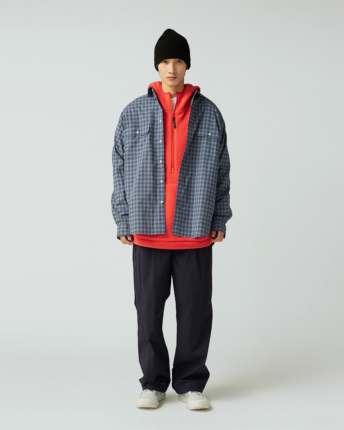 Snow Peak Organic Cotton Ombre Check Shirt