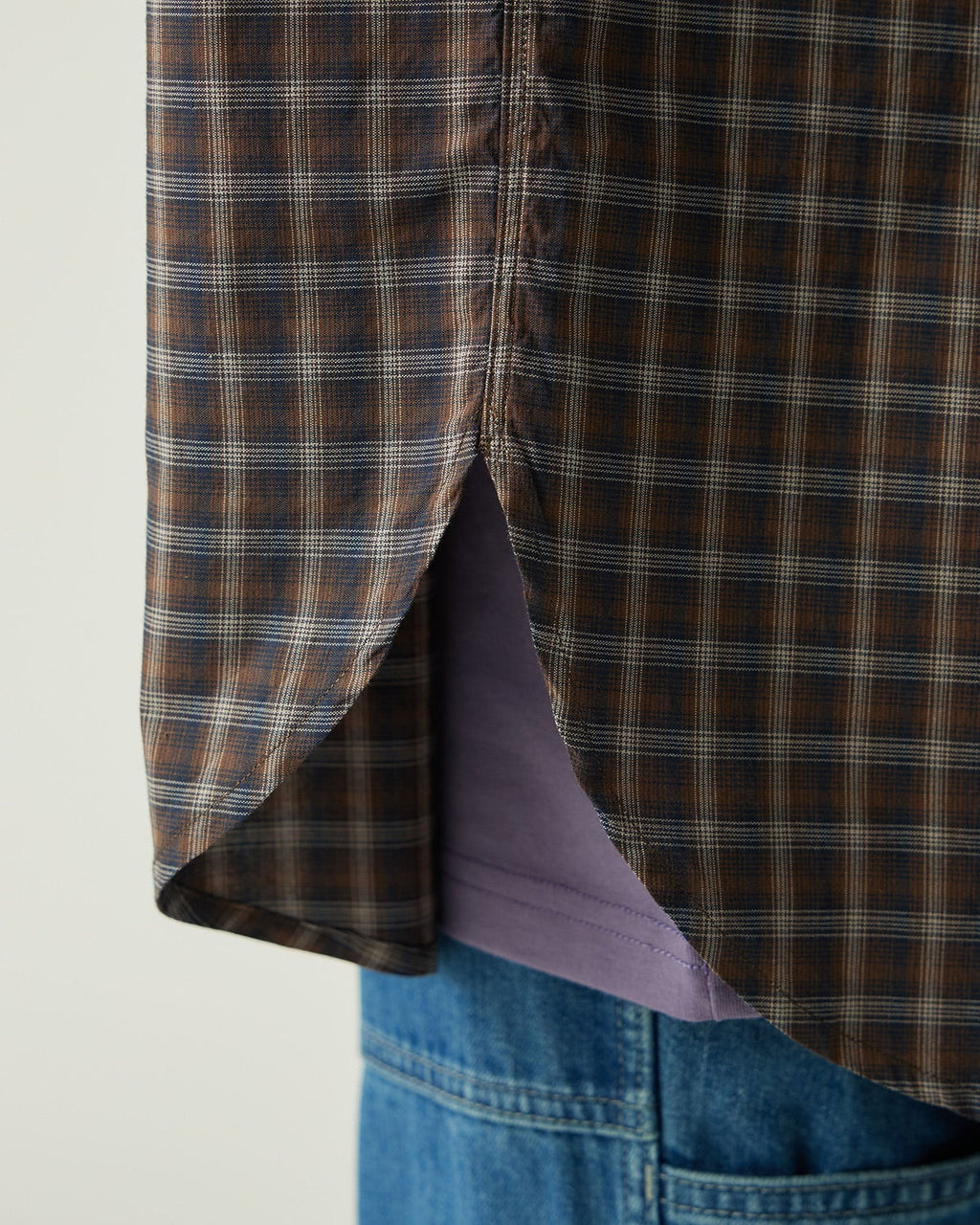 Snow Peak Organic Cotton Ombre Check Shirt