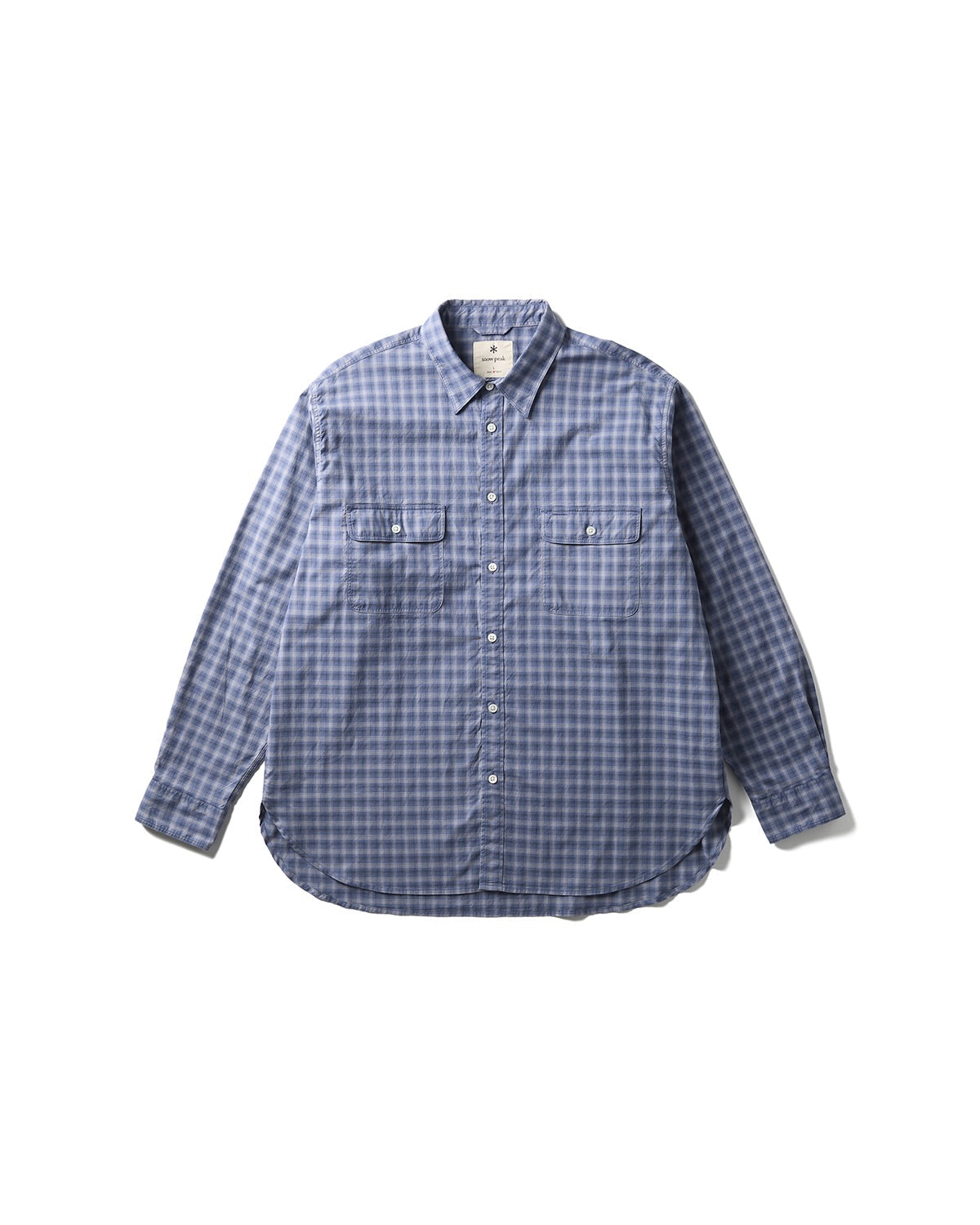 Snow Peak Organic Cotton Ombre Check Shirt