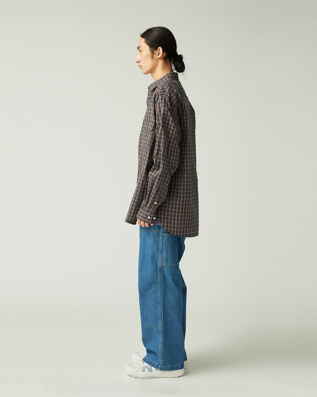 Snow Peak Organic Cotton Ombre Check Shirt