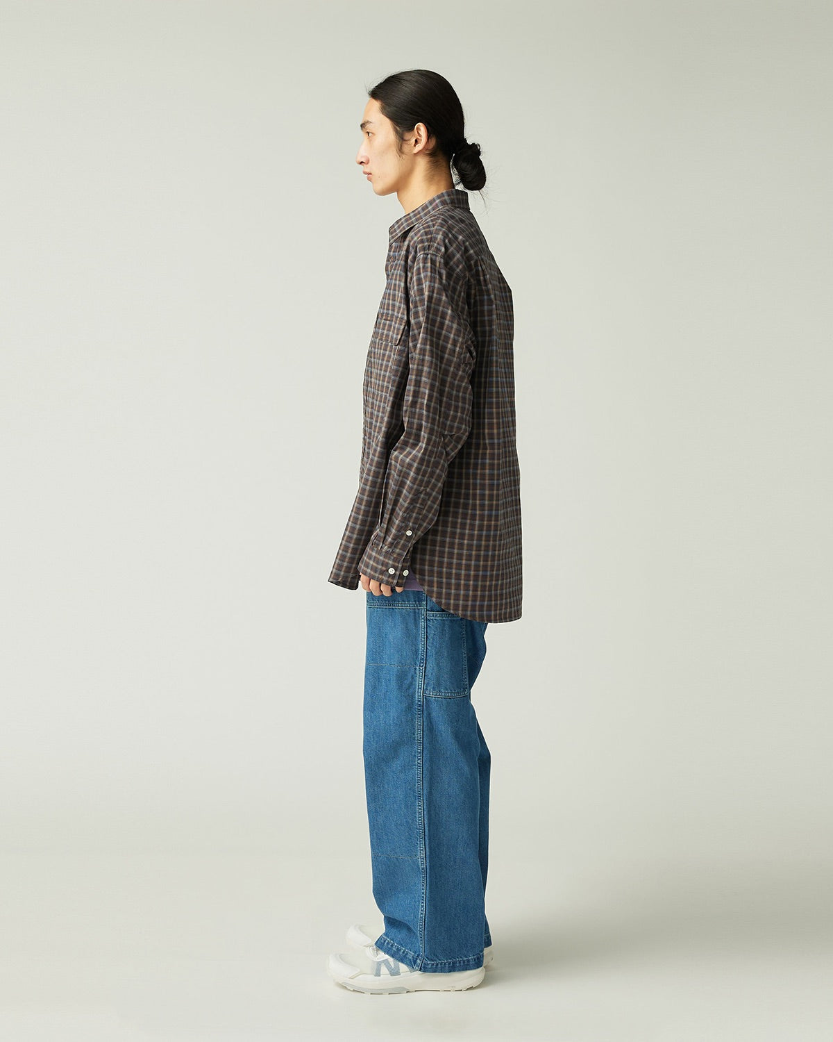 Snow Peak Organic Cotton Ombre Check Shirt