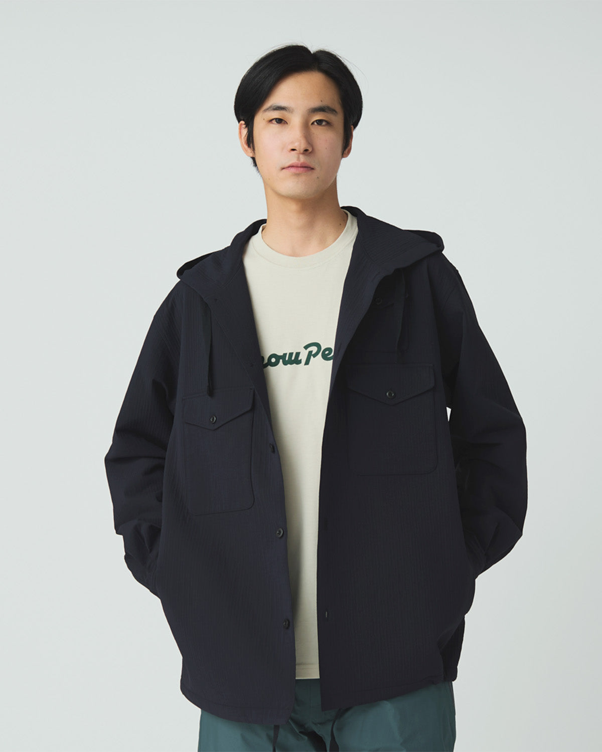 Snow Peak Easy Cloth Hooded Shirt
