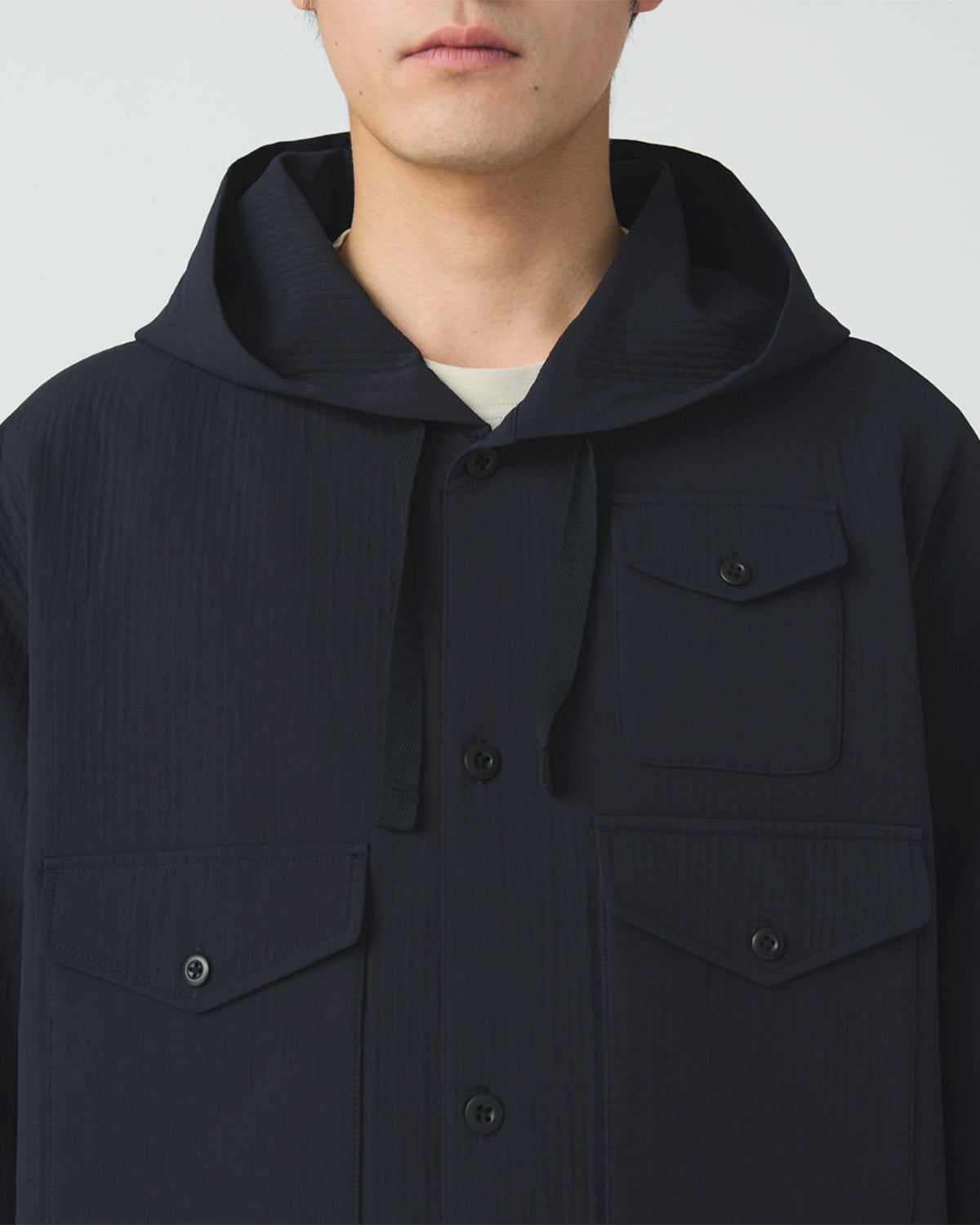 Snow Peak Easy Cloth Hooded Shirt