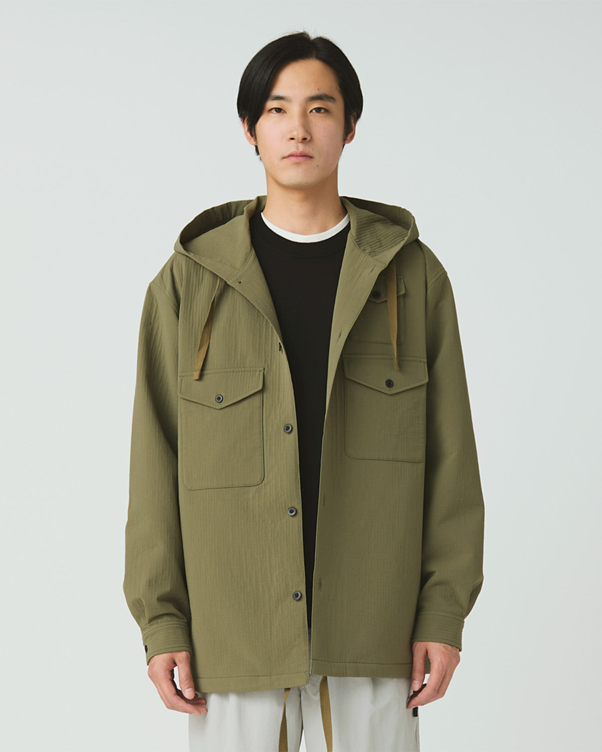 Snow Peak Easy Cloth Hooded Shirt