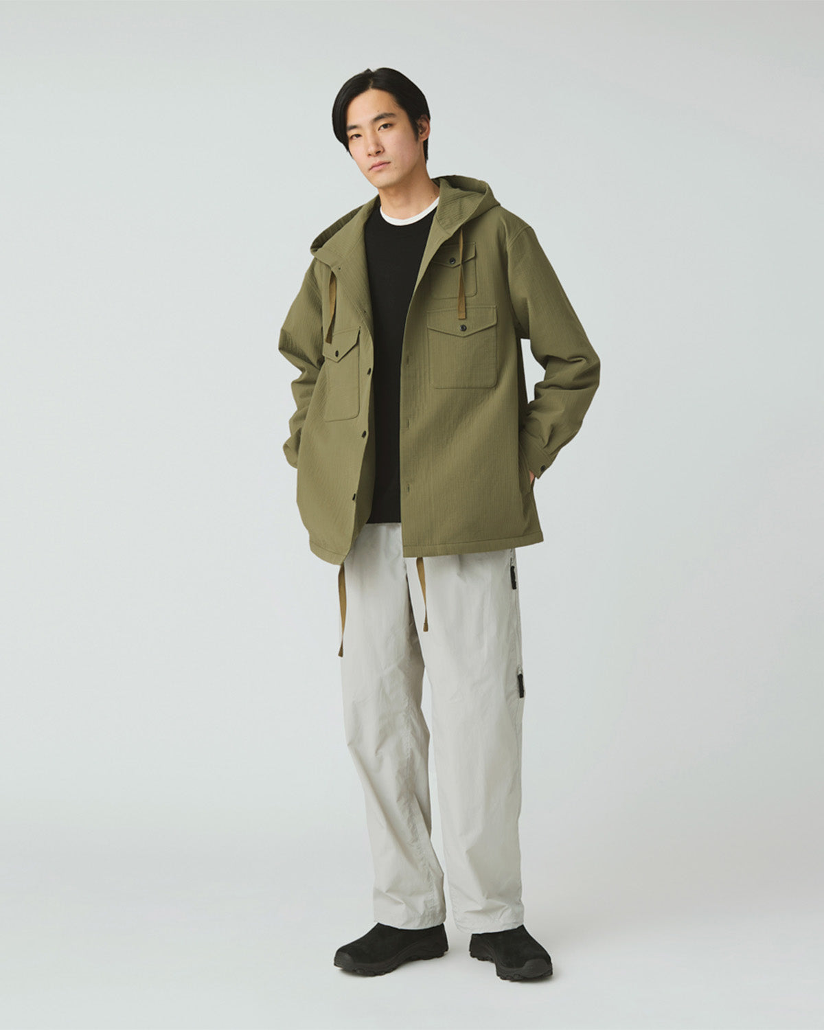 Snow Peak Easy Cloth Hooded Shirt
