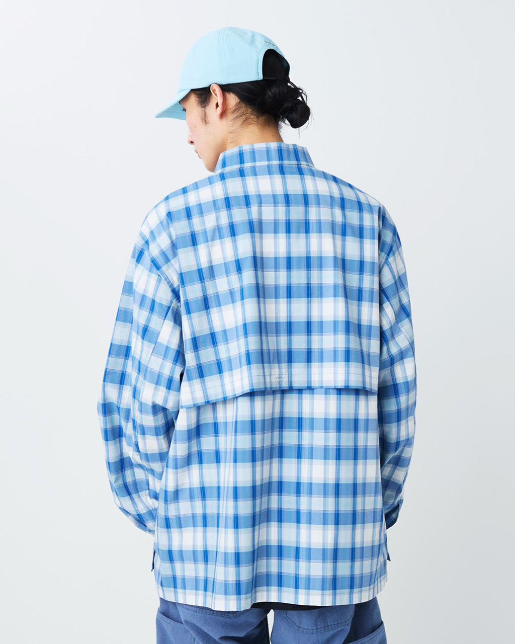Snow Peak Fade Check Breezy Shirt