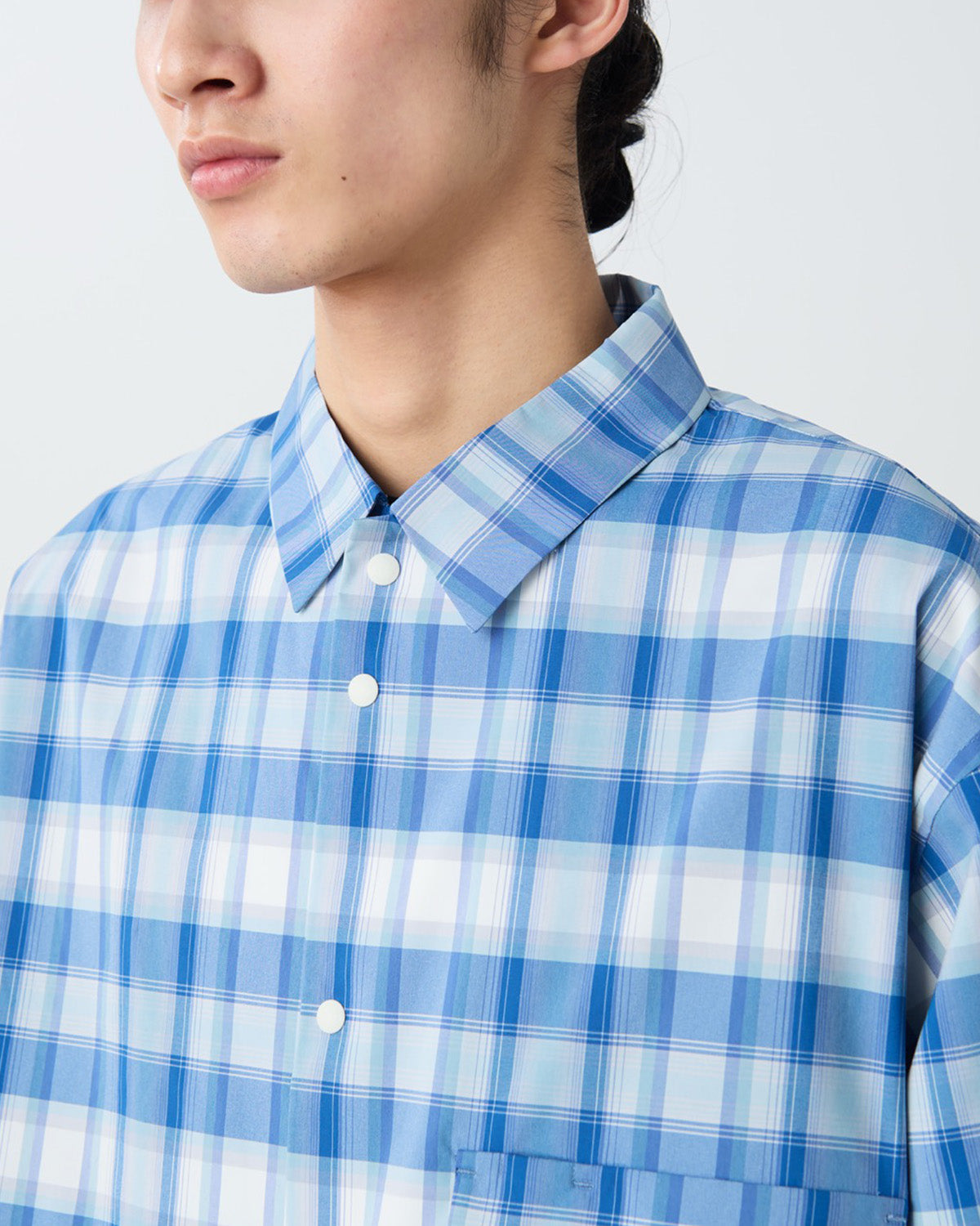 Snow Peak Fade Check Breezy Shirt