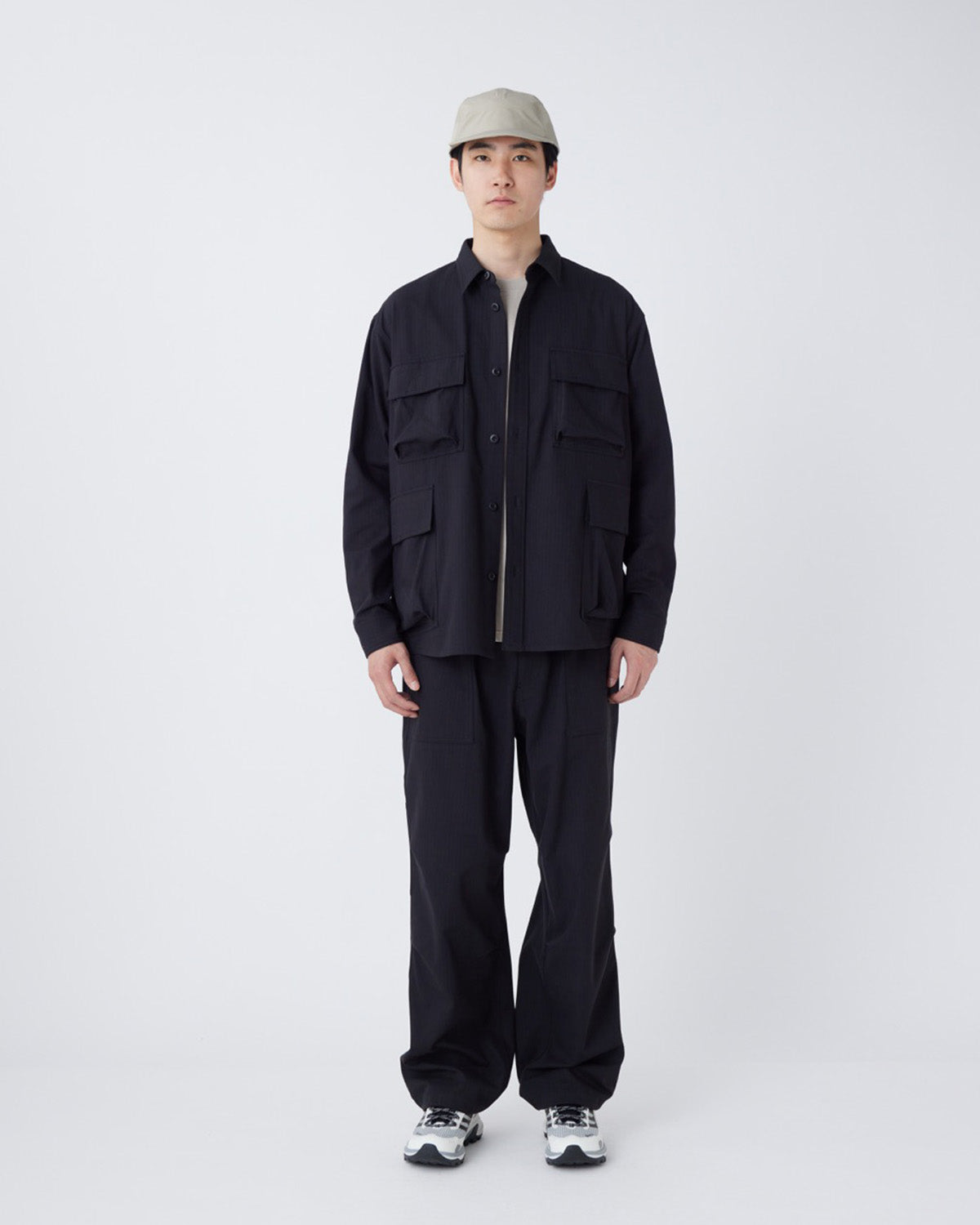 Snow Peak TAKIBI Herringbone Shirt Jacket