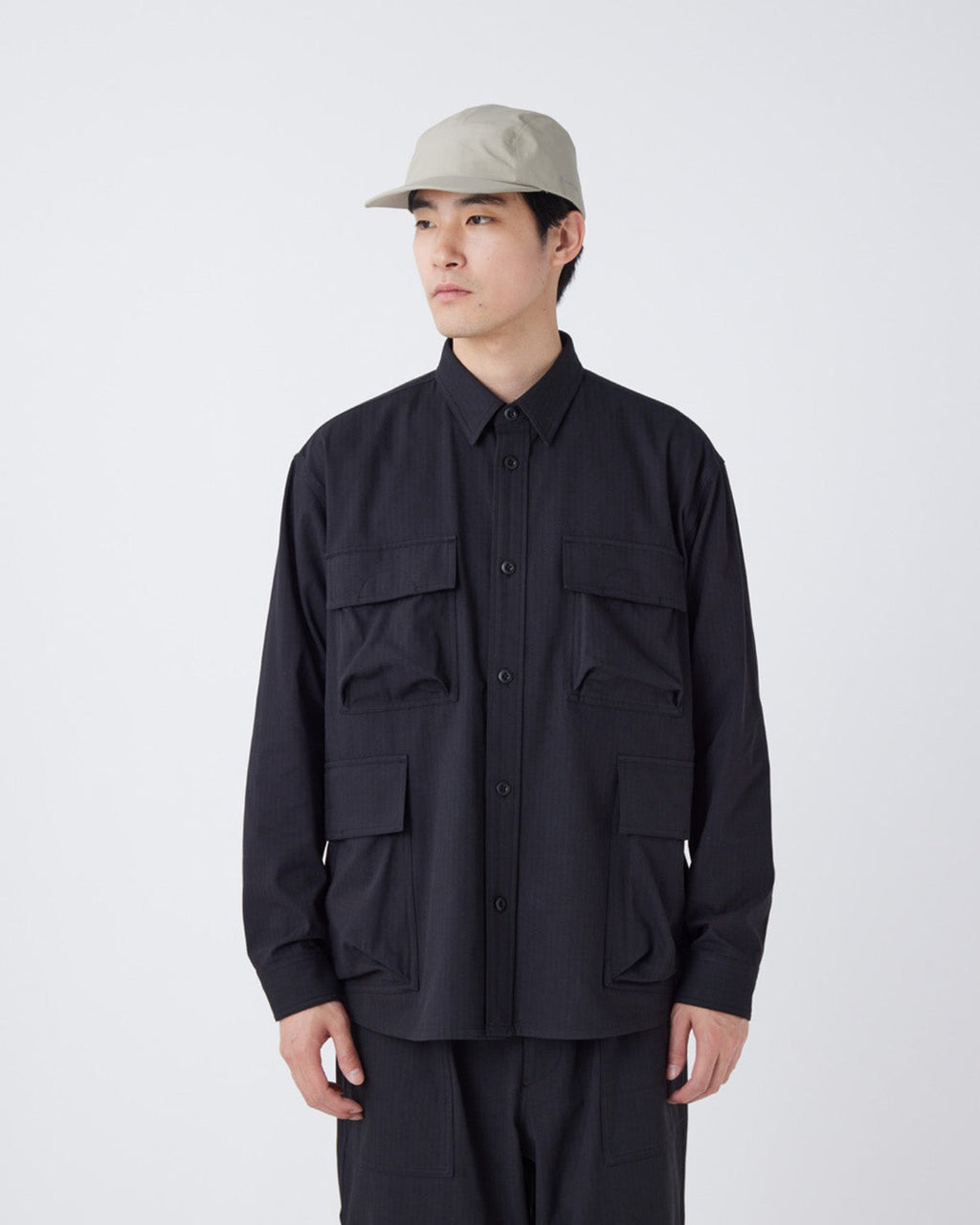 Snow Peak TAKIBI Herringbone Shirt Jacket