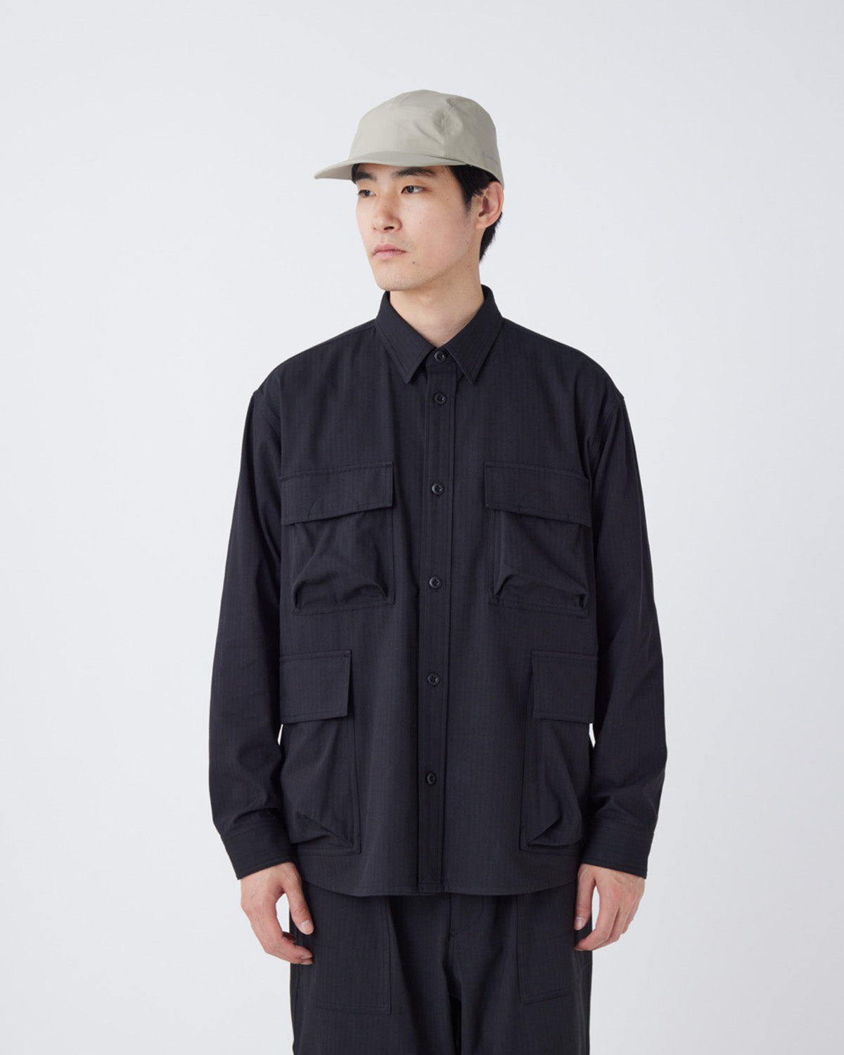Snow Peak TAKIBI Herringbone Shirt Jacket