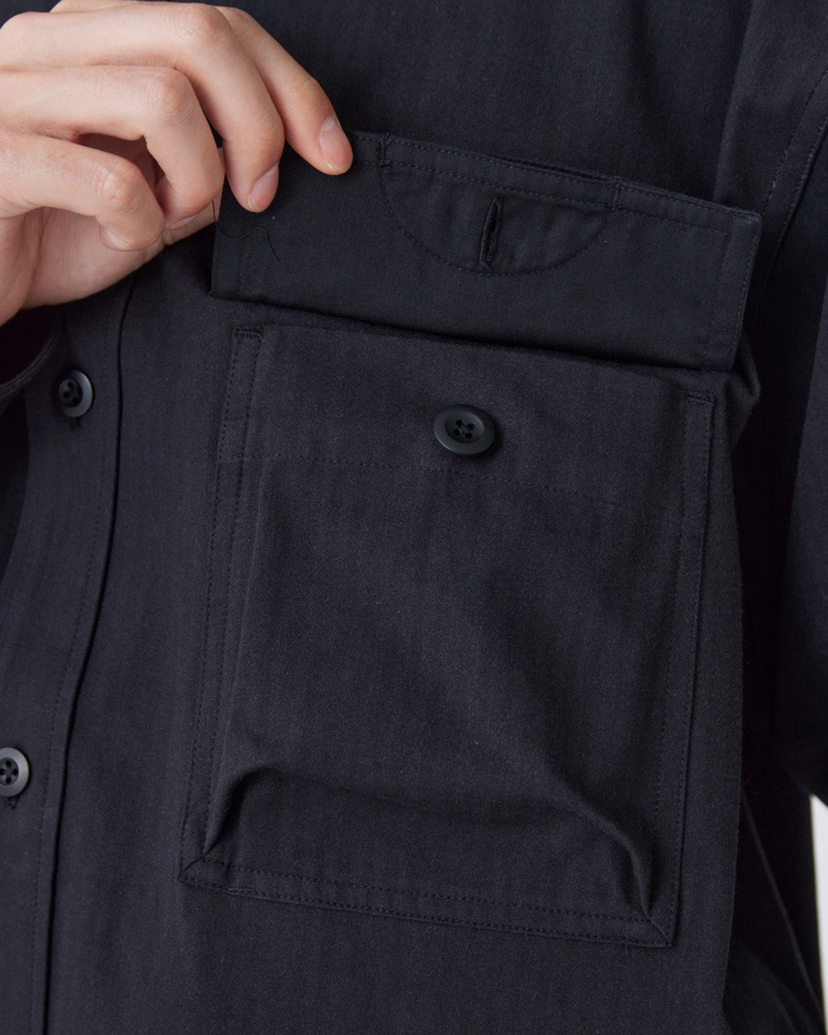 Snow Peak TAKIBI Herringbone Shirt Jacket