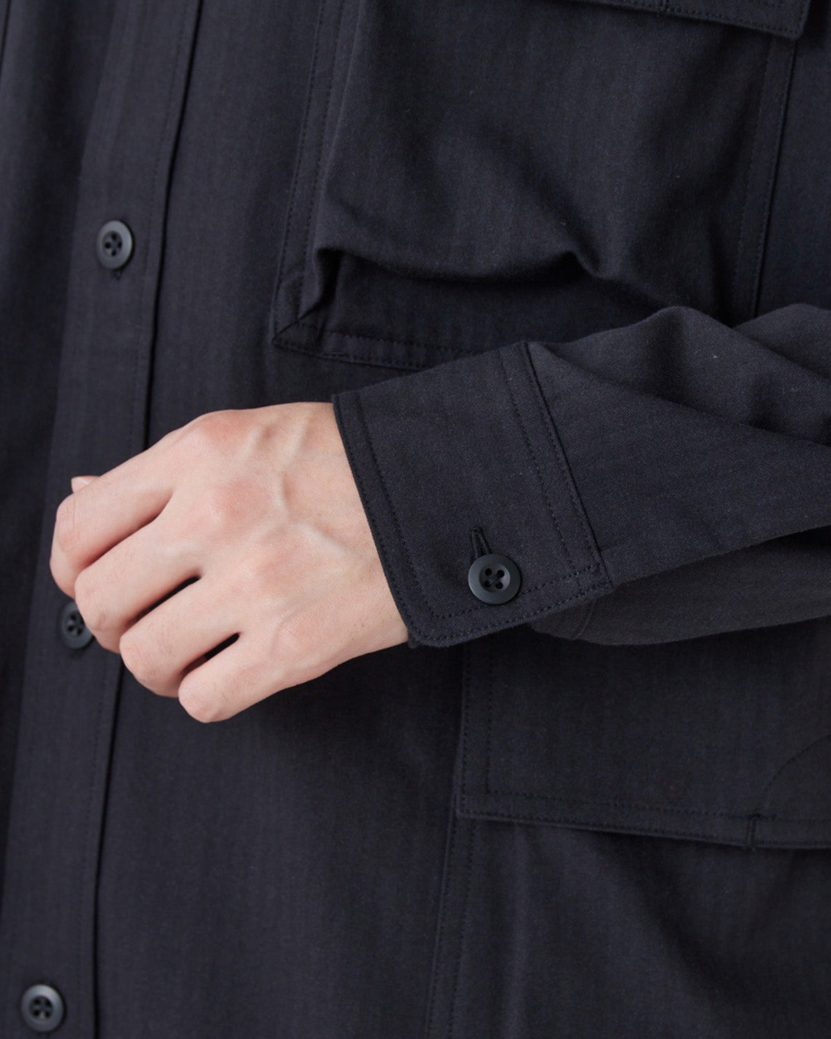 Snow Peak TAKIBI Herringbone Shirt Jacket