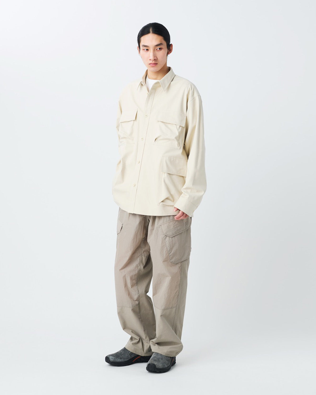 Snow Peak TAKIBI Herringbone Shirt Jacket