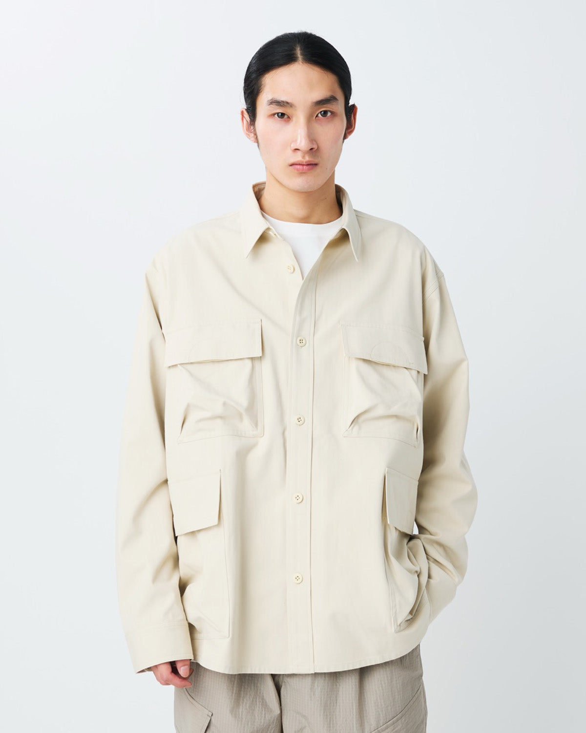 Snow Peak TAKIBI Herringbone Shirt Jacket