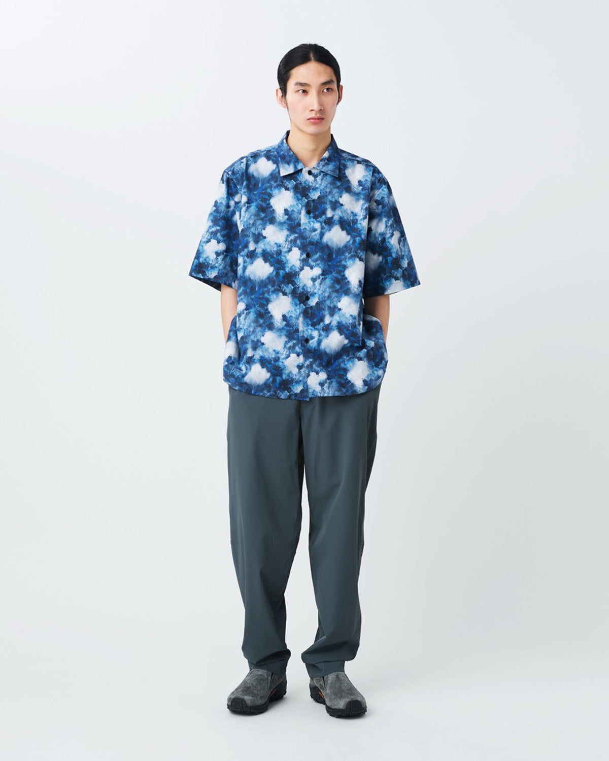 Snow Peak Patterned Shirt Mori